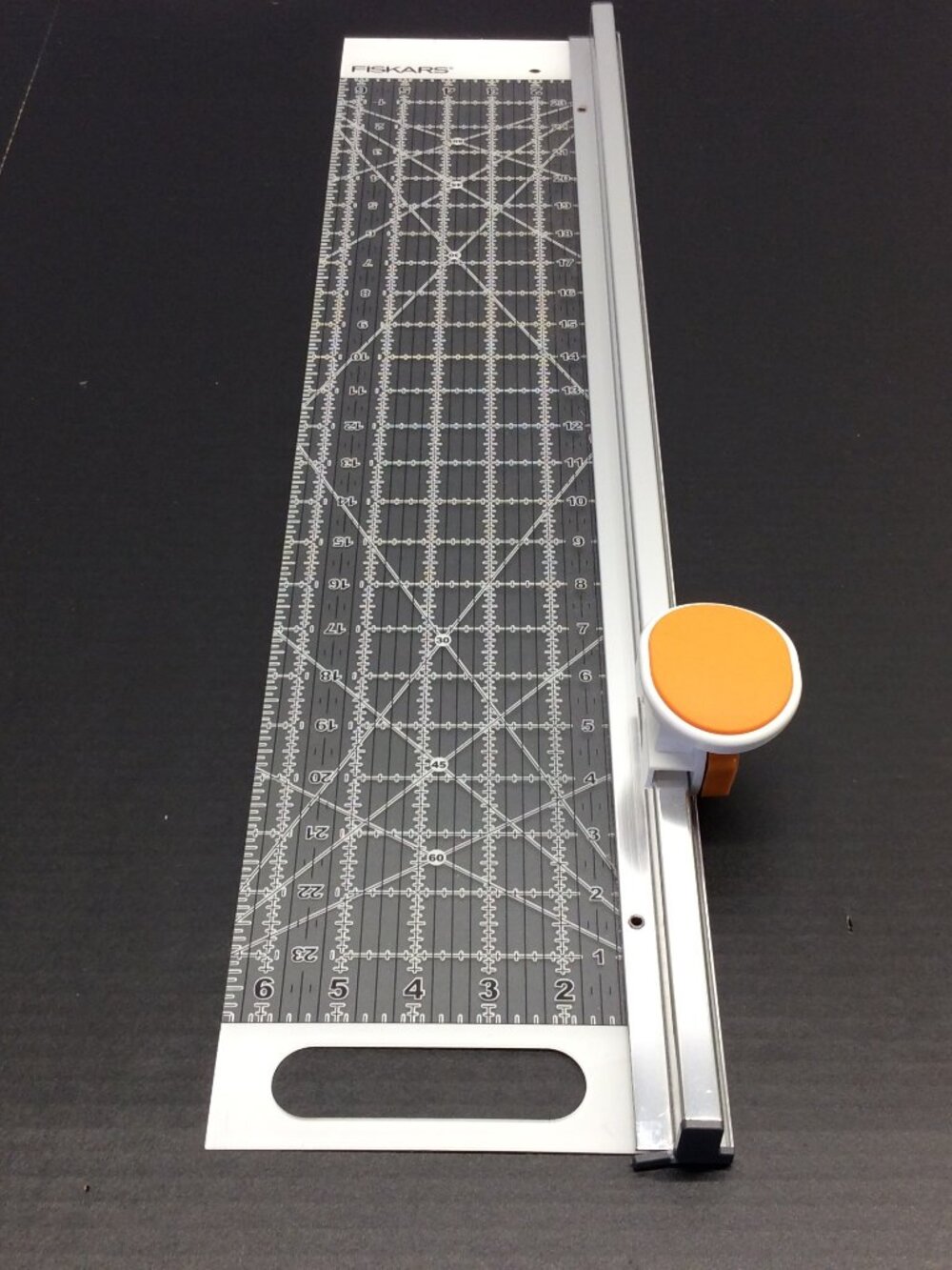 Fiskars Rotary Cutter and Ruler Quilting Ruler and Fabric Cutter-24X6